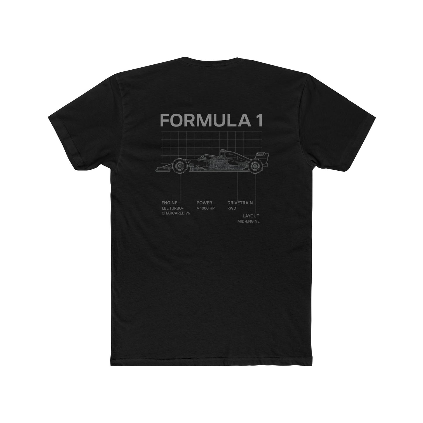 Formula 1 car unisex t-shirt