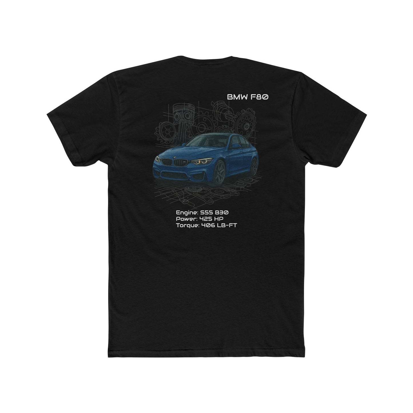 T-Shirt BMW F80 Unisex Cotton Crew Tee
