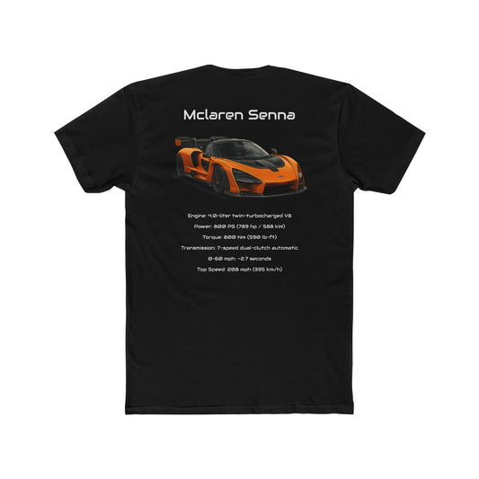 McLaren Senna Unisex Cotton Crew Tee
