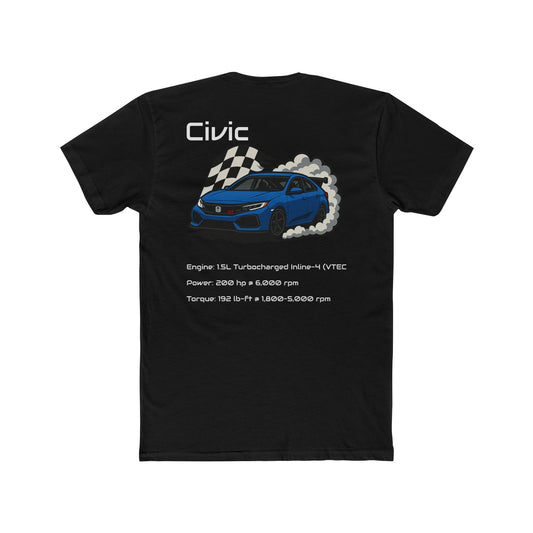 11th-gen Civic Si (2022–present) Unisex Cotton Crew Tee