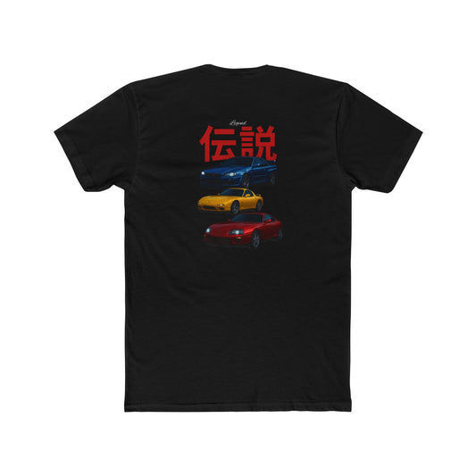 Legendary Nissan Skyline R34, Mazda RX7 FD, and Toyota Supra MK4