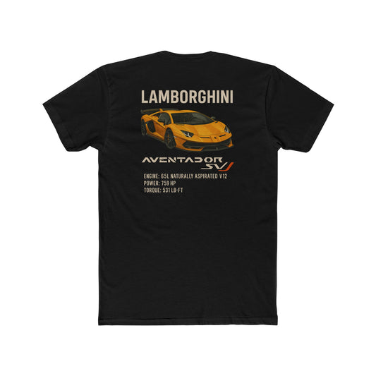 Lamborghini Aventador svj Unisex Cotton Crew Tee