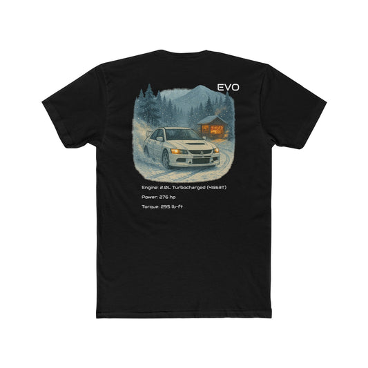 Mitsubishi Evolution Vlll Unisex Cotton Crew Tee