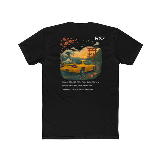 T-Shirt - Mazda RX7 FD Unisex Cotton Crew Tee