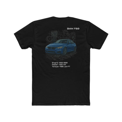 T-Shirt BMW F80 Unisex Cotton Crew Tee