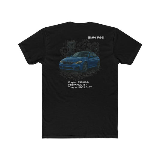 T-Shirt BMW F80 Unisex Cotton Crew Tee