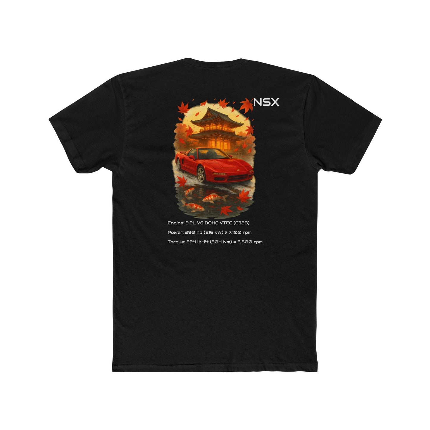 Honda NSX Men's Unisex Cotton Crew Tee
