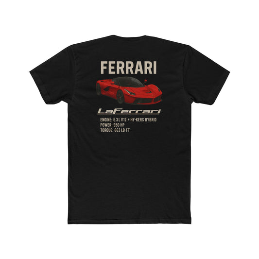 Ferrari LaFerrari Unisex Cotton Crew Tee